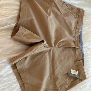 COPY - TALBOTS WOMANS RELAXED CHINO SHORTS.